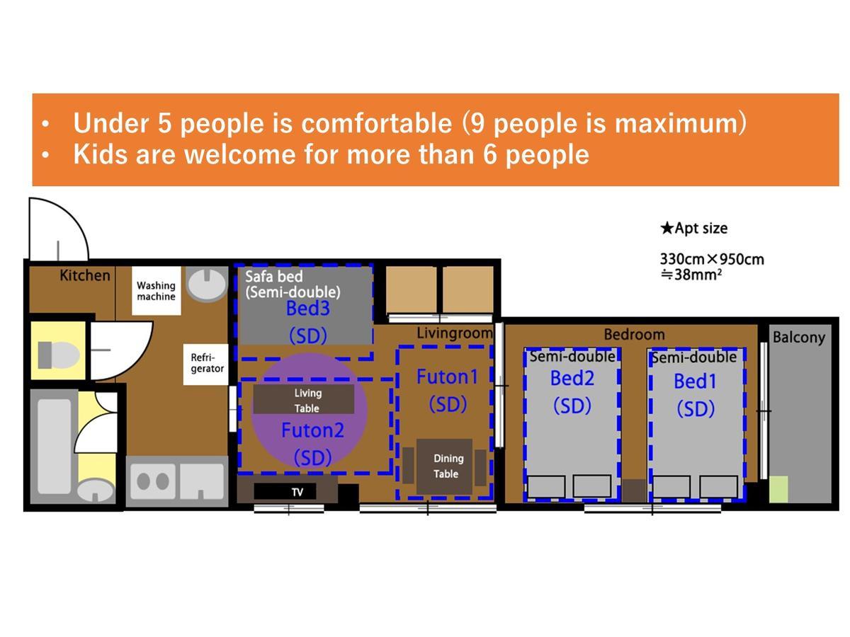 Apartamento K&k Kita-akabane #301 *